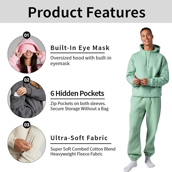 AeroHood™ Travel Pullover